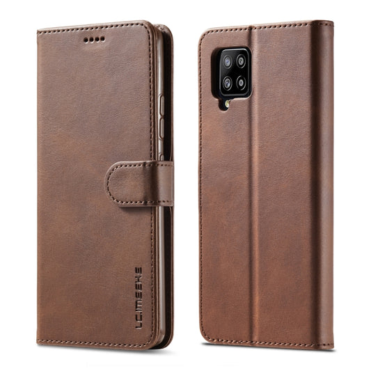 LC.IMEEKE Calf Texture Horizontal Flip Leather Case with Holder & Card Slots & Wallet