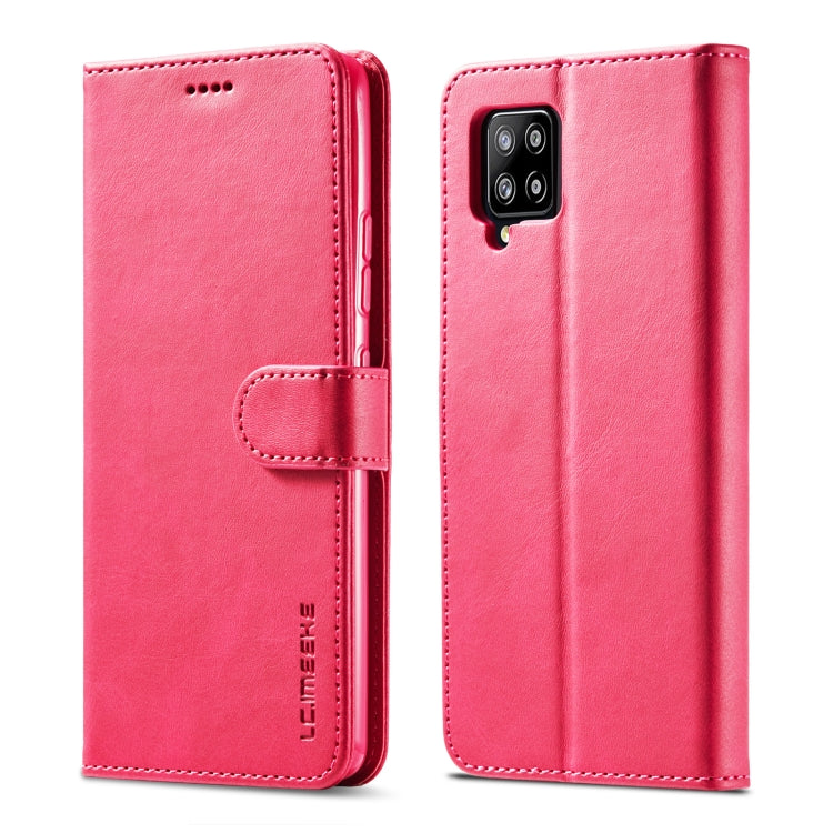 LC.IMEEKE Calf Texture Horizontal Flip Leather Case with Holder & Card Slots & Wallet