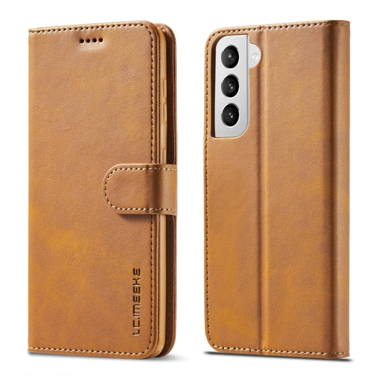 LC.IMEEKE Calf Texture Horizontal Flip Leather Case with Holder & Card Slots & Wallet