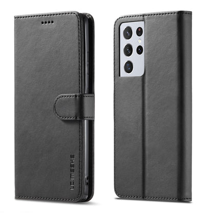 LC.IMEEKE Calf Texture Horizontal Flip Leather Case with Holder & Card Slots & Wallet