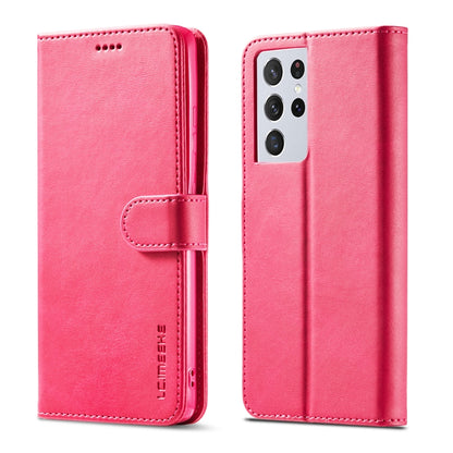 LC.IMEEKE Calf Texture Horizontal Flip Leather Case with Holder & Card Slots & Wallet