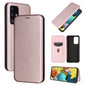 Carbon Fiber Texture Magnetic Horizontal Flip TPU + PC + PU Leather Case with Card Slot, For Samsung Galaxy A72 5G, For Samsung Galaxy A52 5G, For OPPO Reno5 Pro 5G, For Cubot X30