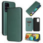 Carbon Fiber Texture Magnetic Horizontal Flip TPU + PC + PU Leather Case with Card Slot, For Samsung Galaxy A72 5G, For Samsung Galaxy A52 5G, For OPPO Reno5 Pro 5G, For Cubot X30
