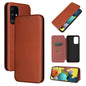 Carbon Fiber Texture Magnetic Horizontal Flip TPU + PC + PU Leather Case with Card Slot, For Samsung Galaxy A72 5G, For Samsung Galaxy A52 5G, For OPPO Reno5 Pro 5G, For Cubot X30