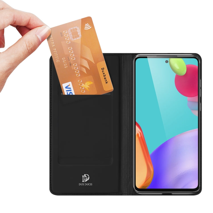 DUX DUCIS Skin Pro Series Horizontal Flip PU + TPU Leather Case, with Holder & Card Slots