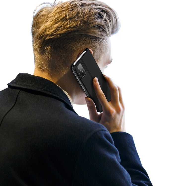 DUX DUCIS Skin Pro Series Horizontal Flip PU + TPU Leather Case, with Holder & Card Slots