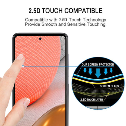 Full Glue Full Screen Tempered Glass Film, For Samsung Galaxy A72 5G / 4G (1 PC), For Samsung Galaxy A52 5G (1 PC), For OPPO A15s (1 PC)
