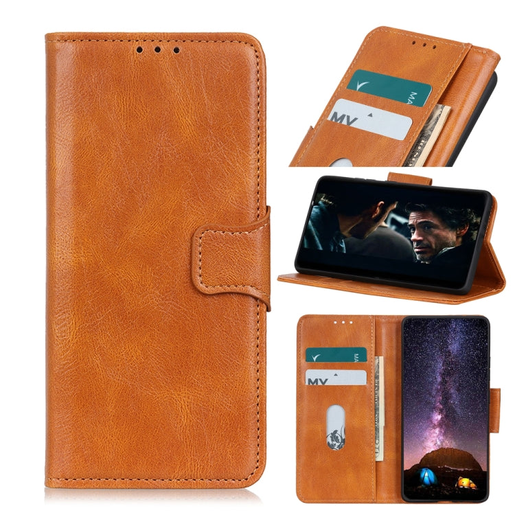 Mirren Crazy Horse Texture Horizontal Flip Leather Case with Holder & Card Slots & Wallet, For Samsung Galaxy A52 5G, For Samsung Galaxy A72 5G