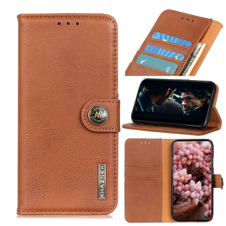 KHAZNEH Cowhide Texture Horizontal Flip Leather Case with Holder & Card Slots & Wallet, For Samsung Galaxy A52 5G / 4G, For Samsung Galaxy A72 5G / 4G