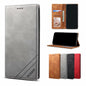 GUSSIM GS-001 Business Style Horizontal Flip Skin Feel PU Leather Case with Holder & Card Slots & Wallet & Photo Frame, For Samsung Galaxy A21