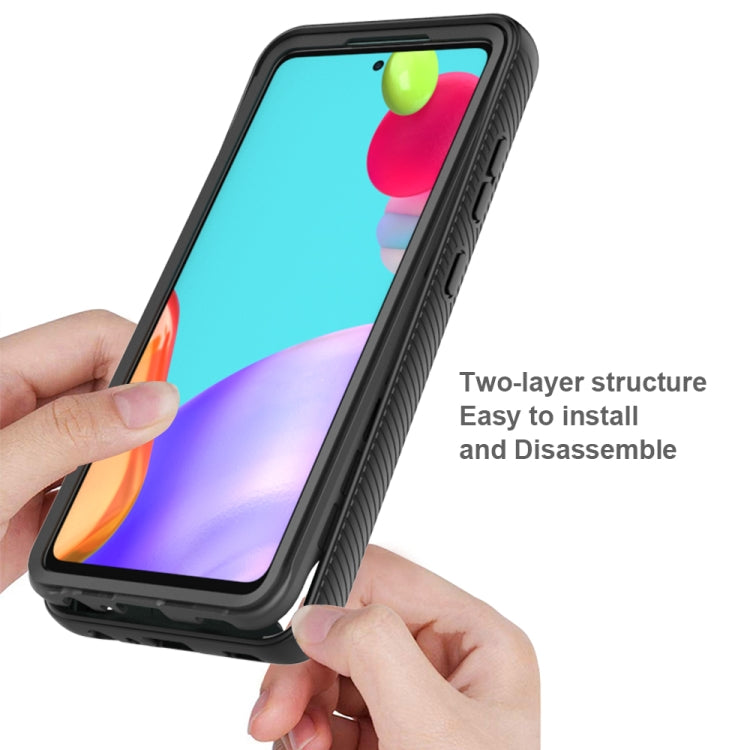 Starry Sky Solid Color Series Shockproof PC + TPU Protective Case