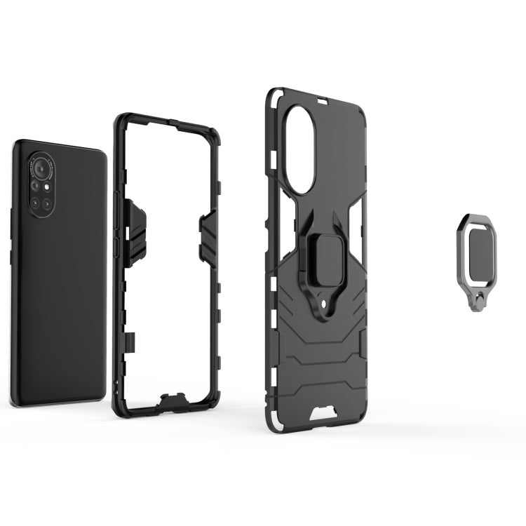 PC + TPU Shockproof Protective Case with Magnetic Ring Holder, For Huawei Nova 8 5G, For Huawei Nova 8 Pro 5G, For Samsung Galaxy A72 5G(US Version)