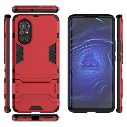 PC + TPU Shockproof Protective Case with Holder, For Huawei Nova 8 5G, For Huawei Nova 8 Pro 5G, For Samsung Galaxy A72 5G(US Version)