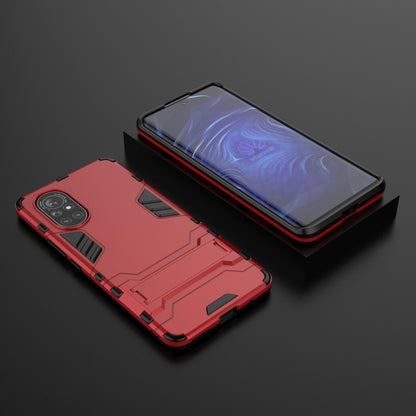 PC + TPU Shockproof Protective Case with Holder, For Huawei Nova 8 5G, For Huawei Nova 8 Pro 5G, For Samsung Galaxy A72 5G(US Version)