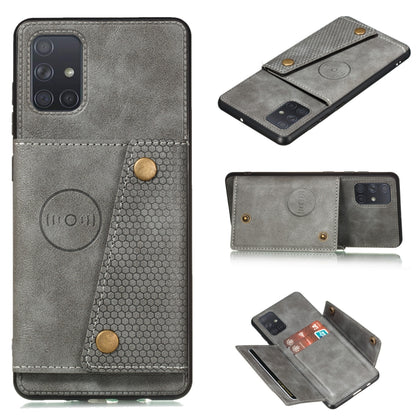 Double Buckle PU + TPU Shockproof Magnetic Protective Case with Card Slot & Holder, For Huawei Mate 40, For Huawei Mate 40 Pro, For Samsung Galaxy A12, For Samsung Galaxy A52 5G / 4G, For Samsung Galaxy A72 5G / 4G, For Samsung Galaxy A42 5G