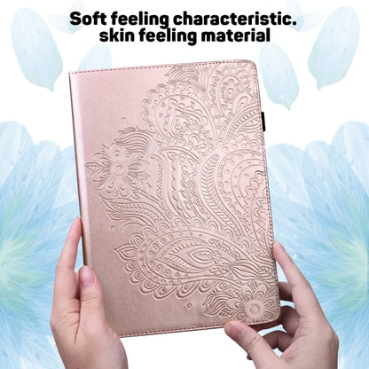 Peacock Embossed Pattern TPU + PU Horizontal Flip Leather Case with Holder & Card Slots & Wallet, For Samsung Galaxy Tab A7 T500, For Samsung Galaxy Tab S6 Lite P610, For Samsung Galaxy Tab A 8.0 (2019) T290, For Samsung Galaxy Tab A 10.1 (2019) T510��...