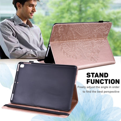 Peacock Embossed Pattern TPU + PU Horizontal Flip Leather Case with Holder & Card Slots & Wallet, For Samsung Galaxy Tab A7 T500, For Samsung Galaxy Tab S6 Lite P610, For Samsung Galaxy Tab A 8.0 (2019) T290, For Samsung Galaxy Tab A 10.1 (2019) T510��...