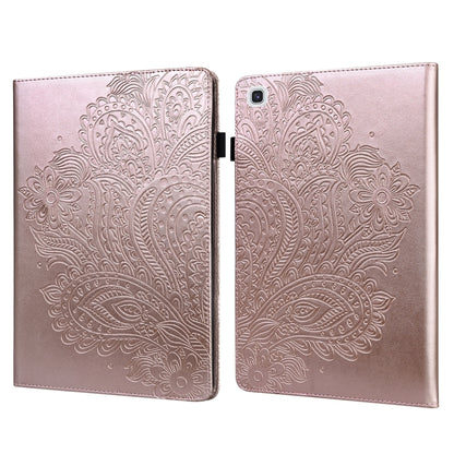 Peacock Embossed Pattern TPU + PU Horizontal Flip Leather Case with Holder & Card Slots & Wallet, For Samsung Galaxy Tab A7 T500, For Samsung Galaxy Tab S6 Lite P610, For Samsung Galaxy Tab A 8.0 (2019) T290, For Samsung Galaxy Tab A 10.1 (2019) T510��...