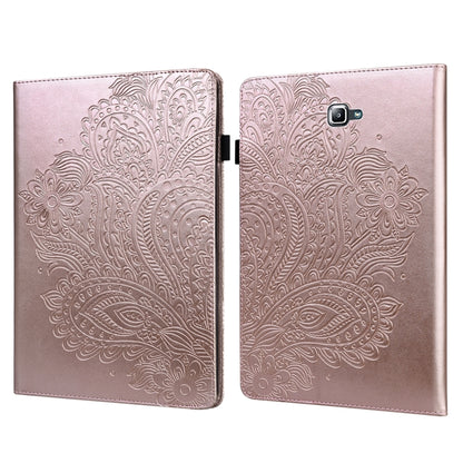 Peacock Embossed Pattern TPU + PU Horizontal Flip Leather Case with Holder & Card Slots & Wallet, For Samsung Galaxy Tab A7 T500, For Samsung Galaxy Tab S6 Lite P610, For Samsung Galaxy Tab A 8.0 (2019) T290, For Samsung Galaxy Tab A 10.1 (2019) T510��...