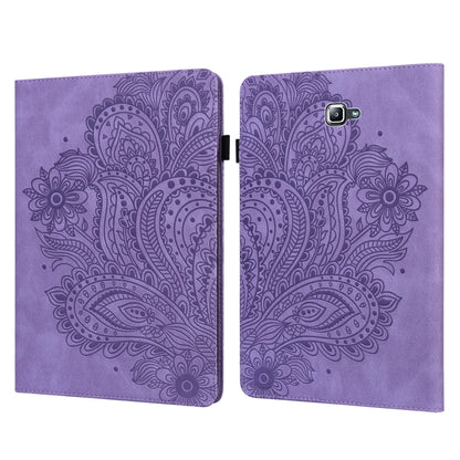 Peacock Embossed Pattern TPU + PU Horizontal Flip Leather Case with Holder & Card Slots & Wallet, For Samsung Galaxy Tab A7 T500, For Samsung Galaxy Tab S6 Lite P610, For Samsung Galaxy Tab A 8.0 (2019) T290, For Samsung Galaxy Tab A 10.1 (2019) T510��...