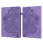 Peacock Embossed Pattern TPU + PU Horizontal Flip Leather Case with Holder & Card Slots & Wallet, For Samsung Galaxy Tab A7 T500, For Samsung Galaxy Tab S6 Lite P610, For Samsung Galaxy Tab A 8.0 (2019) T290, For Samsung Galaxy Tab A 10.1 (2019) T510��...