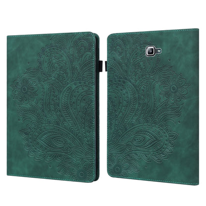 Peacock Embossed Pattern TPU + PU Horizontal Flip Leather Case with Holder & Card Slots & Wallet, For Samsung Galaxy Tab A7 T500, For Samsung Galaxy Tab S6 Lite P610, For Samsung Galaxy Tab A 8.0 (2019) T290, For Samsung Galaxy Tab A 10.1 (2019) T510��...