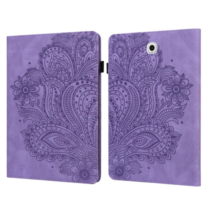 Peacock Embossed Pattern TPU + PU Horizontal Flip Leather Case with Holder & Card Slots & Wallet, For Samsung Galaxy Tab A7 T500, For Samsung Galaxy Tab S6 Lite P610, For Samsung Galaxy Tab A 8.0 (2019) T290, For Samsung Galaxy Tab A 10.1 (2019) T510��...