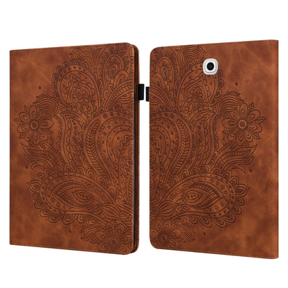Peacock Embossed Pattern TPU + PU Horizontal Flip Leather Case with Holder & Card Slots & Wallet, For Samsung Galaxy Tab A7 T500, For Samsung Galaxy Tab S6 Lite P610, For Samsung Galaxy Tab A 8.0 (2019) T290, For Samsung Galaxy Tab A 10.1 (2019) T510��...