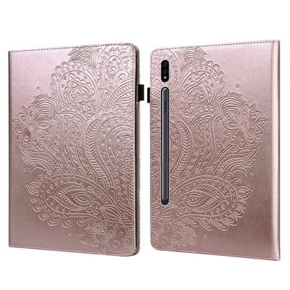 Peacock Embossed Pattern TPU + PU Horizontal Flip Leather Case with Holder & Card Slots & Wallet, For Samsung Galaxy Tab A7 T500, For Samsung Galaxy Tab S6 Lite P610, For Samsung Galaxy Tab A 8.0 (2019) T290, For Samsung Galaxy Tab A 10.1 (2019) T510��...