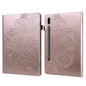 Peacock Embossed Pattern TPU + PU Horizontal Flip Leather Case with Holder & Card Slots & Wallet, For Samsung Galaxy Tab A7 T500, For Samsung Galaxy Tab S6 Lite P610, For Samsung Galaxy Tab A 8.0 (2019) T290, For Samsung Galaxy Tab A 10.1 (2019) T510��...