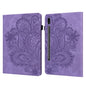 Peacock Embossed Pattern TPU + PU Horizontal Flip Leather Case with Holder & Card Slots & Wallet, For Samsung Galaxy Tab A7 T500, For Samsung Galaxy Tab S6 Lite P610, For Samsung Galaxy Tab A 8.0 (2019) T290, For Samsung Galaxy Tab A 10.1 (2019) T510��...