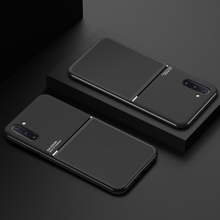 Classic Tilt Strip Grain Magnetic Shockproof PC + TPU Case, For Samsung Galaxy Note8