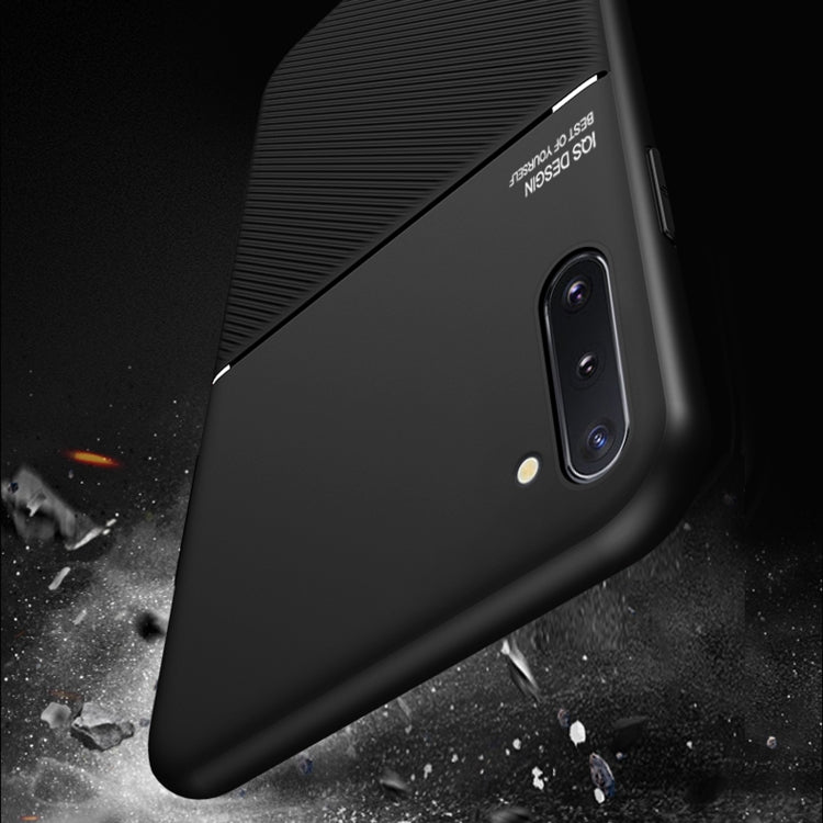 Classic Tilt Strip Grain Magnetic Shockproof PC + TPU Case, For Samsung Galaxy Note8