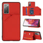Skin Feel PU + TPU + PC Back Cover Shockproof Case with Card Slots & Holder & Photo Frame, For OPPO Realme 7, For Samsung Galaxy A50 & A30s & A50s, For OPPO Realme C11, For Samsung Galaxy A70 & A70s, For OPPO Realme C15, For Samsung Galaxy M60s & A81��...