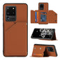 Skin Feel PU + TPU + PC Back Cover Shockproof Case with Card Slots & Holder & Photo Frame, For OPPO Realme 7, For Samsung Galaxy A50 & A30s & A50s, For OPPO Realme C11, For Samsung Galaxy A70 & A70s, For OPPO Realme C15, For Samsung Galaxy M60s & A81��...