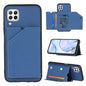 Skin Feel PU + TPU + PC Back Cover Shockproof Case with Card Slots & Holder & Photo Frame, For OPPO Realme 7, For Samsung Galaxy A50 & A30s & A50s, For OPPO Realme C11, For Samsung Galaxy A70 & A70s, For OPPO Realme C15, For Samsung Galaxy M60s & A81��...