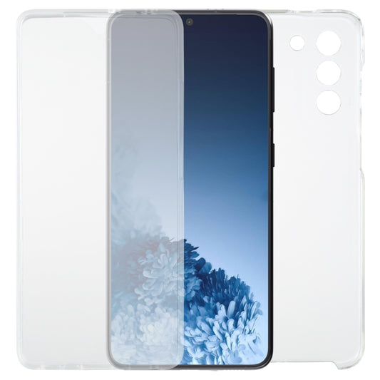 Ultra-thin Double-sided Full Coverage Transparent TPU Case, For Samsung Galaxy S21 5G, For Samsung Galaxy S21+ 5G, For Samsung Galaxy S21 Ultra 5G