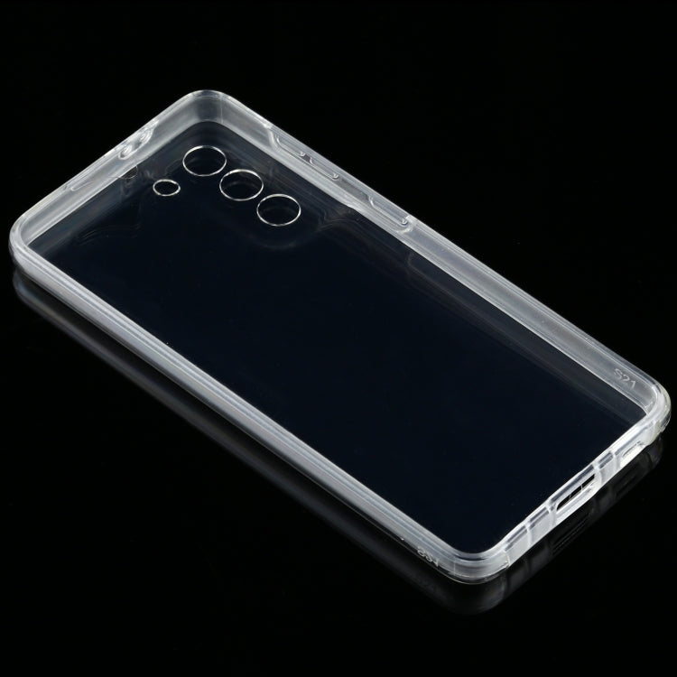 Ultra-thin Double-sided Full Coverage Transparent TPU Case, For Samsung Galaxy S21 5G, For Samsung Galaxy S21+ 5G, For Samsung Galaxy S21 Ultra 5G
