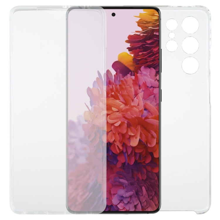 Ultra-thin Double-sided Full Coverage Transparent TPU Case, For Samsung Galaxy S21 5G, For Samsung Galaxy S21+ 5G, For Samsung Galaxy S21 Ultra 5G