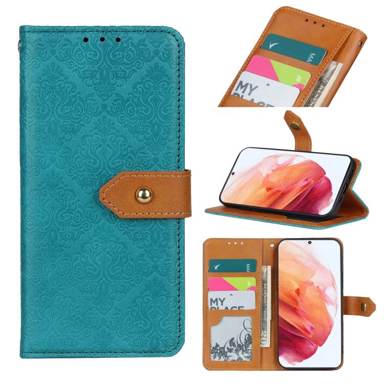 European Floral Embossed Copper Buckle Horizontal Flip PU Leather Case with Holder & Card Slots & Wallet & Photo Frame, For Samsung Galaxy A21s, For Samsung Galaxy A31, For Samsung Galaxy A41, For Samsung Galaxy A51 5G, For Samsung Galaxy A51 4G�������...
