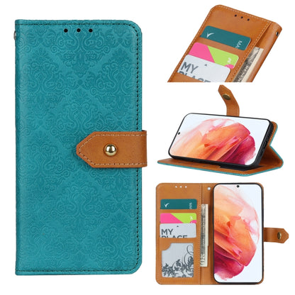 European Floral Embossed Copper Buckle Horizontal Flip PU Leather Case with Holder & Card Slots & Wallet & Photo Frame, For Samsung Galaxy A21s, For Samsung Galaxy A31, For Samsung Galaxy A41, For Samsung Galaxy A51 5G, For Samsung Galaxy A51 4G�������...