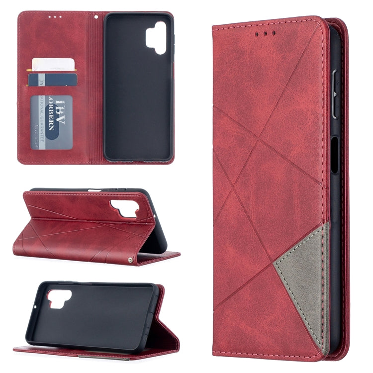 Prismatic Invisible Magnetic Horizontal Flip Leather Case with Holder & Card Slots & Photo Frame, For Samsung Galaxy A32 5G, For Samsung Galaxy A52 5G, For Samsung Galaxy A72 5G, For Xiaomi Poco M3