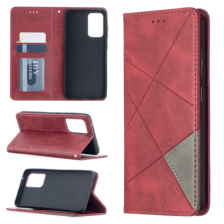 Prismatic Invisible Magnetic Horizontal Flip Leather Case with Holder & Card Slots & Photo Frame, For Samsung Galaxy A32 5G, For Samsung Galaxy A52 5G, For Samsung Galaxy A72 5G, For Xiaomi Poco M3