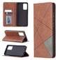 Prismatic Invisible Magnetic Horizontal Flip Leather Case with Holder & Card Slots & Photo Frame, For Samsung Galaxy A32 5G, For Samsung Galaxy A52 5G, For Samsung Galaxy A72 5G, For Xiaomi Poco M3