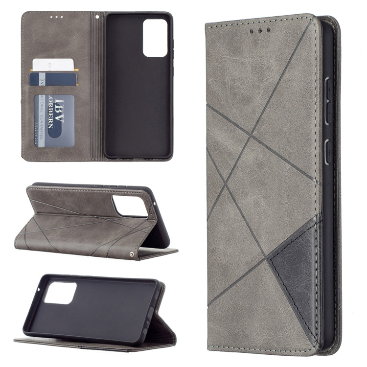 Prismatic Invisible Magnetic Horizontal Flip Leather Case with Holder & Card Slots & Photo Frame, For Samsung Galaxy A32 5G, For Samsung Galaxy A52 5G, For Samsung Galaxy A72 5G, For Xiaomi Poco M3