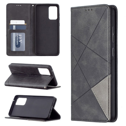 Prismatic Invisible Magnetic Horizontal Flip Leather Case with Holder & Card Slots & Photo Frame, For Samsung Galaxy A32 5G, For Samsung Galaxy A52 5G, For Samsung Galaxy A72 5G, For Xiaomi Poco M3