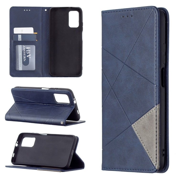 Prismatic Invisible Magnetic Horizontal Flip Leather Case with Holder & Card Slots & Photo Frame, For Samsung Galaxy A32 5G, For Samsung Galaxy A52 5G, For Samsung Galaxy A72 5G, For Xiaomi Poco M3