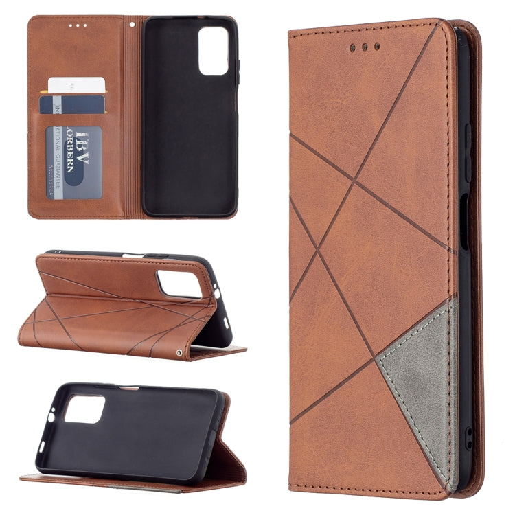 Prismatic Invisible Magnetic Horizontal Flip Leather Case with Holder & Card Slots & Photo Frame, For Samsung Galaxy A32 5G, For Samsung Galaxy A52 5G, For Samsung Galaxy A72 5G, For Xiaomi Poco M3
