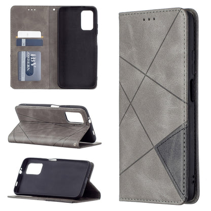 Prismatic Invisible Magnetic Horizontal Flip Leather Case with Holder & Card Slots & Photo Frame, For Samsung Galaxy A32 5G, For Samsung Galaxy A52 5G, For Samsung Galaxy A72 5G, For Xiaomi Poco M3