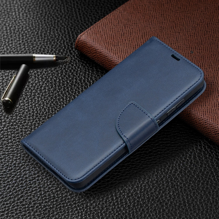 Retro Lambskin Texture Pure Color Horizontal Flip PU Leather Case with Holder & Card Slots & Wallet & Lanyard, For Samsung Galaxy A52 5G